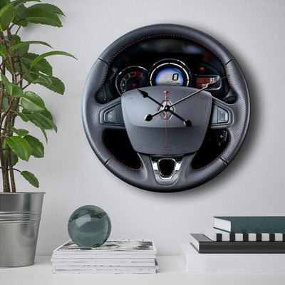 Renault Steering Wheel Wall Clock