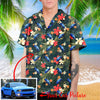 Personalized Car Collection Hawaiian Shirt and Beach Short