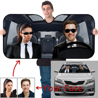 Personalized Car Windshield Sun Shade