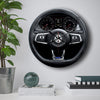 VW Golf Steering Wheel Wall Clock