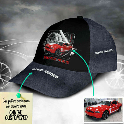 Personalized Car Racing All Over Print Baseball Cap