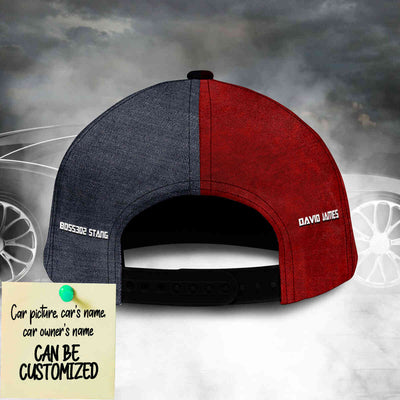 Personalized Car Racing All Over Print Baseball Cap