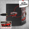 Personalized Car Racing Leather Notebook