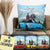 Personalized 911 Art Couple Decorative Pillow