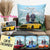 Personalized Car Couple Decorative Pillow