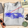 Personalized 911 Racing Fan Typography Word Art