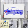 Personalized Mustang Typography Word Art - Typography T-shirt And Canvas For Racing Fans