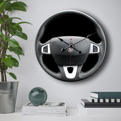 Renault Steering Wheel Wall Clock