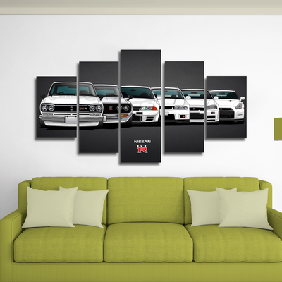 Skyline / GTR Canvas Wall Art